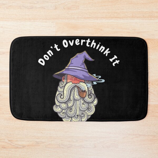 Item preview, Don’t overthink it |  anxious tshirt | self deprecating Tshirt | sarcastic Tshirt | humour tshirt |  humor tshirt | mental tshirt | Gogot-Shirts designed and sold by Henk GoGo T-Shirts ⭐️⭐️⭐️⭐️⭐️.