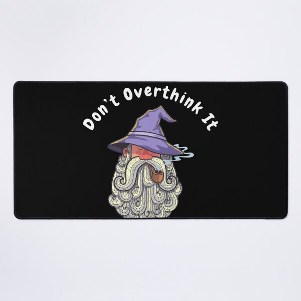Item preview, Don’t overthink it | anxious tshirt | self deprecating Tshirt | sarcastic Tshirt | humour tshirt | humor tshirt | mental tshirt | Gogot-Shirts designed and sold by Henk GoGo T-Shirts ⭐️⭐️⭐️⭐️⭐️.