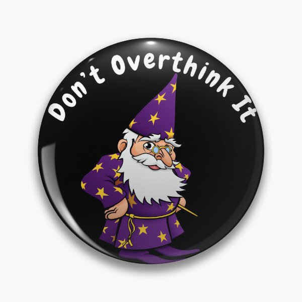 Item preview, Don’t overthink it |  anxious tshirt | self deprecating Tshirt | sarcastic Tshirt | humour tshirt |  humor tshirt | mental tshirt | Gogot-Shirts designed and sold by Henk GoGo T-Shirts ⭐️⭐️⭐️⭐️⭐️.