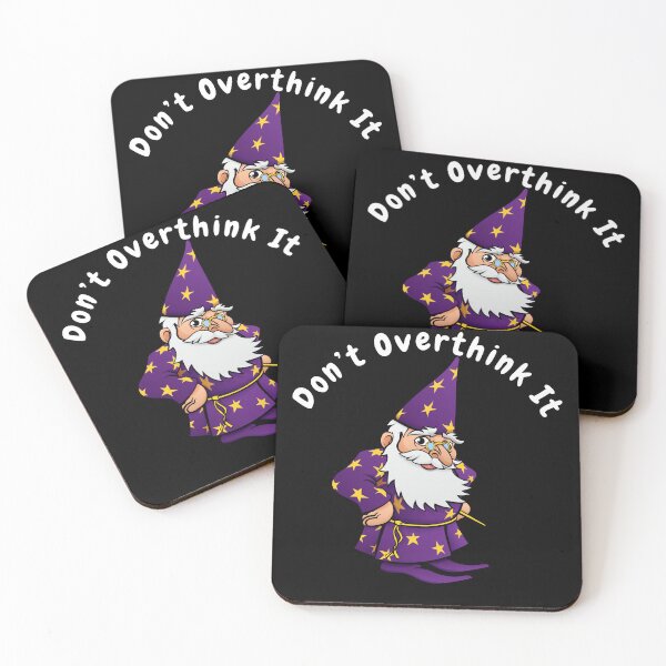Item preview, Don’t overthink it |  anxious tshirt | self deprecating Tshirt | sarcastic Tshirt | humour tshirt |  humor tshirt | mental tshirt | Gogot-Shirts designed and sold by Henk GoGo T-Shirts ⭐️⭐️⭐️⭐️⭐️.