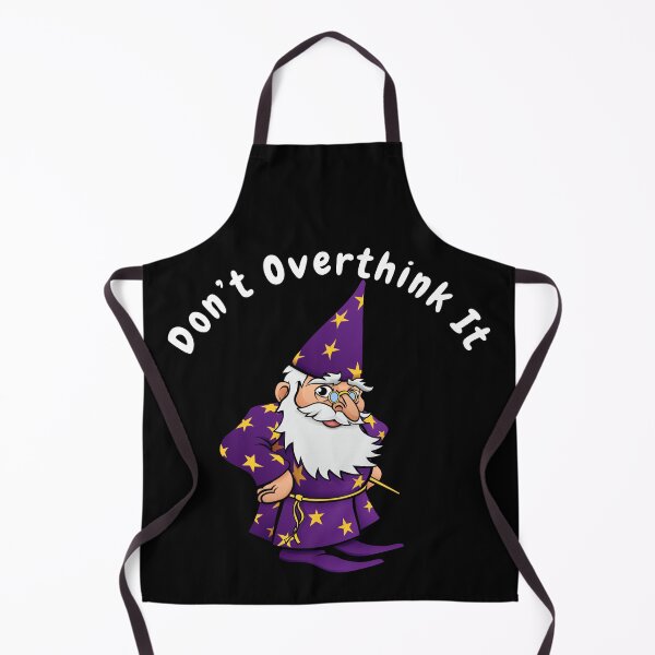 Item preview, Don’t overthink it | anxious tshirt | self deprecating Tshirt | sarcastic Tshirt | humour tshirt | humor tshirt | mental tshirt | Gogot-Shirts designed and sold by Henk GoGo T-Shirts ⭐️⭐️⭐️⭐️⭐️.