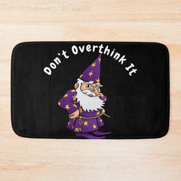 Item preview, Don’t overthink it |  anxious tshirt | self deprecating Tshirt | sarcastic Tshirt | humour tshirt |  humor tshirt | mental tshirt | Gogot-Shirts designed and sold by Henk GoGo T-Shirts ⭐️⭐️⭐️⭐️⭐️.