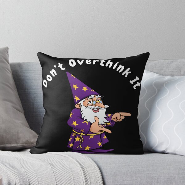 Item preview, Don’t overthink it |  anxious tshirt | self deprecating Tshirt | sarcastic Tshirt | humour tshirt |  humor tshirt | mental tshirt | Gogot-Shirts designed and sold by Henk GoGo T-Shirts ⭐️⭐️⭐️⭐️⭐️.