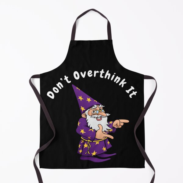 Item preview, Don’t overthink it | anxious tshirt | self deprecating Tshirt | sarcastic Tshirt | humour tshirt | humor tshirt | mental tshirt | Gogot-Shirts designed and sold by Henk GoGo T-Shirts ⭐️⭐️⭐️⭐️⭐️.