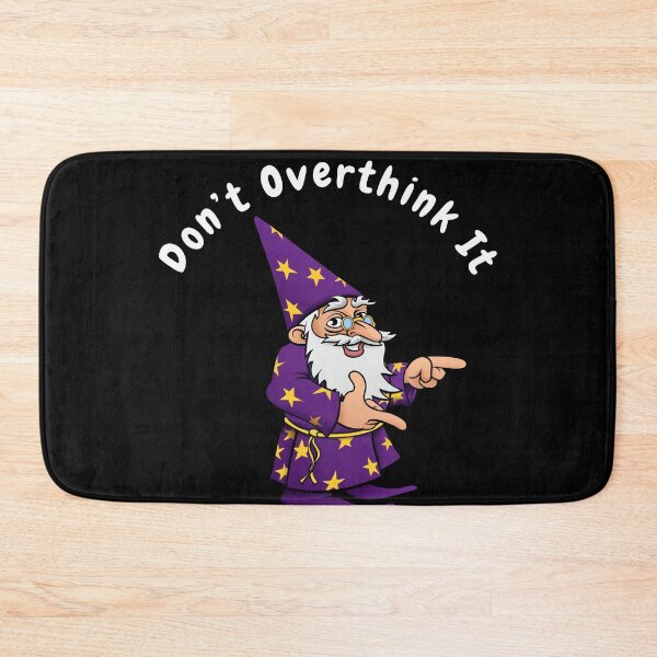 Item preview, Don’t overthink it |  anxious tshirt | self deprecating Tshirt | sarcastic Tshirt | humour tshirt |  humor tshirt | mental tshirt | Gogot-Shirts designed and sold by Henk GoGo T-Shirts ⭐️⭐️⭐️⭐️⭐️.