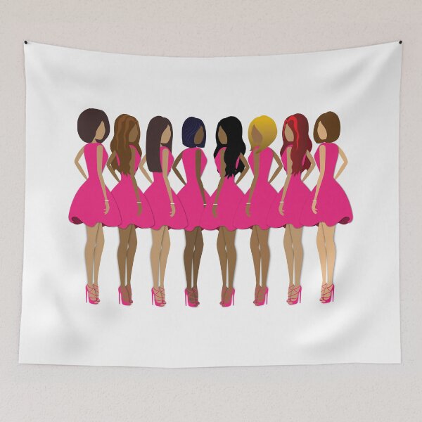 Artikelvorschau, SORORS IN PINK entworfen und verkauft von TwinPowerTammy.