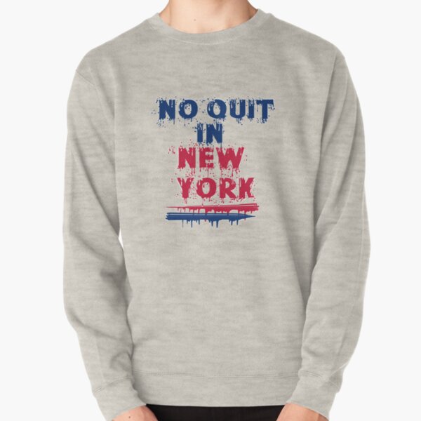 Personalized New York Rangers No Quit In New York Baseball Jersey