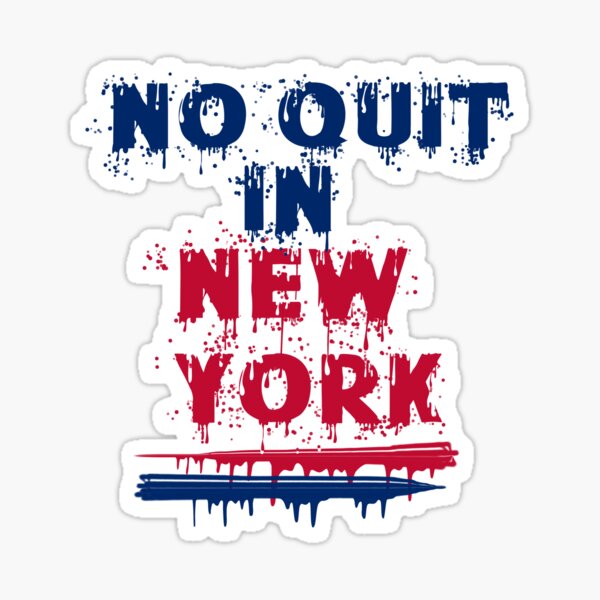 NO QUIT IN NEW YORK  Quites, New york rangers, York