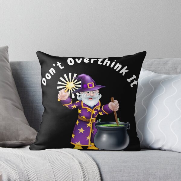 Item preview, Don’t overthink it |  anxious tshirt | self deprecating Tshirt | sarcastic Tshirt | humour tshirt |  humor tshirt | mental tshirt | Gogot-Shirts designed and sold by Henk GoGo T-Shirts ⭐️⭐️⭐️⭐️⭐️.