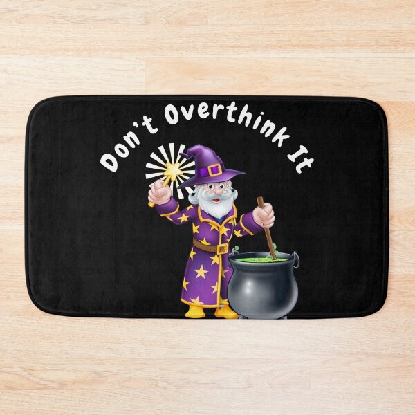 Item preview, Don’t overthink it |  anxious tshirt | self deprecating Tshirt | sarcastic Tshirt | humour tshirt |  humor tshirt | mental tshirt | Gogot-Shirts designed and sold by Henk GoGo T-Shirts ⭐️⭐️⭐️⭐️⭐️.