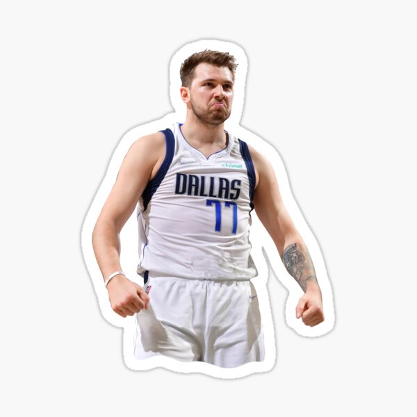 Luka Dončić Art Funny Sticker for Sale by Basketball For Life