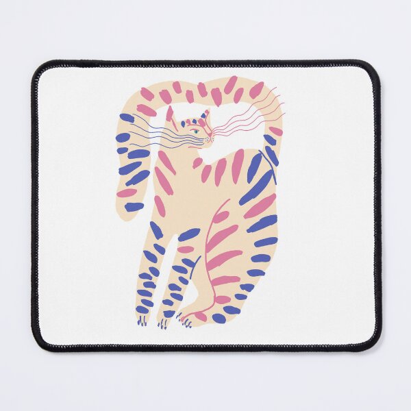 Item preview, Pink & Blue Tiger designed and sold by apple peel.