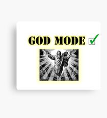 God Mode Canvas Print