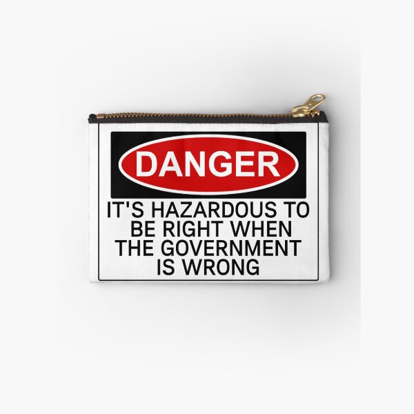 Item preview, Government DANGER Sign designed and sold by WKND-Graphics.