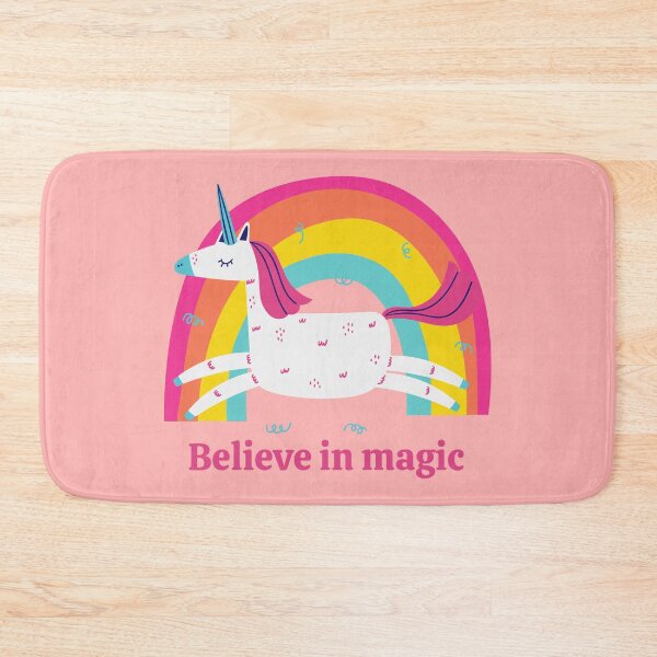Item preview, Cute Unicorn Lover Tshirt Believe in Magic Rainbow gift for kids designed and sold by PunMan Army.
