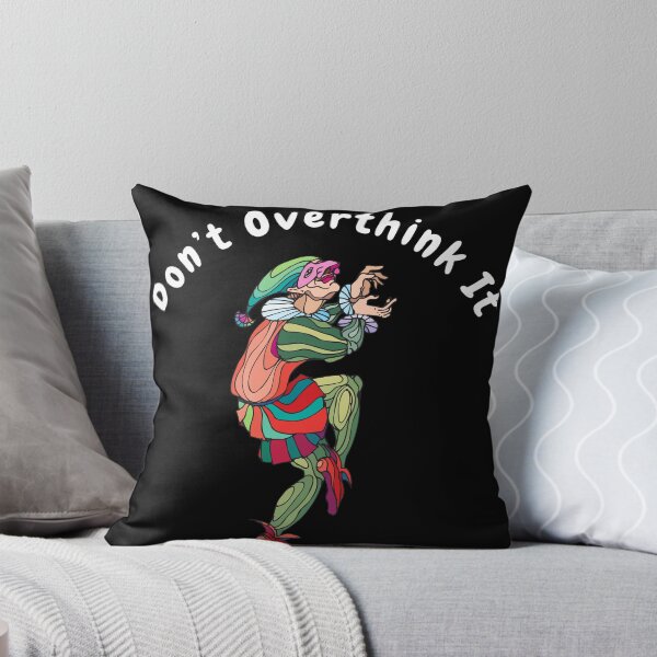 Item preview, Don’t overthink it |  anxious tshirt | self deprecating Tshirt | sarcastic Tshirt | humour tshirt |  humor tshirt | mental tshirt | Gogot-Shirts designed and sold by Henk GoGo T-Shirts ⭐️⭐️⭐️⭐️⭐️.