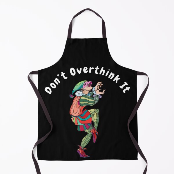 Item preview, Don’t overthink it | anxious tshirt | self deprecating Tshirt | sarcastic Tshirt | humour tshirt | humor tshirt | mental tshirt | Gogot-Shirts designed and sold by Henk GoGo T-Shirts ⭐️⭐️⭐️⭐️⭐️.