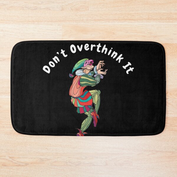 Item preview, Don’t overthink it |  anxious tshirt | self deprecating Tshirt | sarcastic Tshirt | humour tshirt |  humor tshirt | mental tshirt | Gogot-Shirts designed and sold by Henk GoGo T-Shirts ⭐️⭐️⭐️⭐️⭐️.