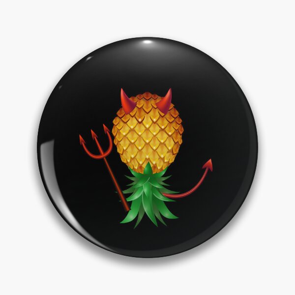 Item preview, Swinger Upside Down Evil Pineapple Devil Horn with Fork designed and sold by LemoBoy.