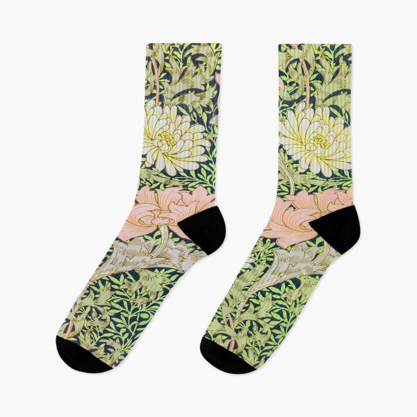 Item preview, Remix William Morris Chrysanthemum pattern Exhibition designed and sold by Tamas Das.