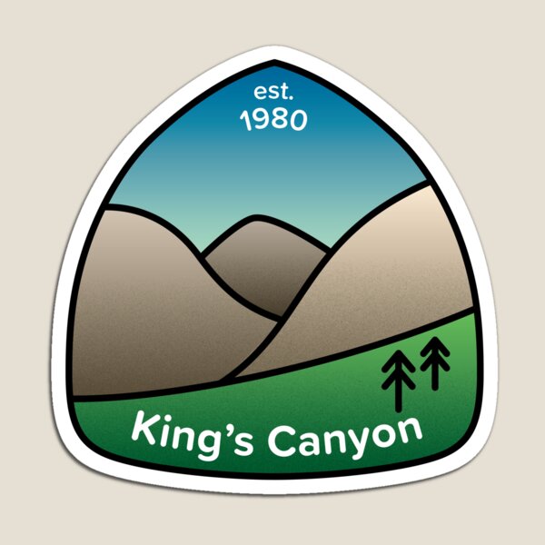 King's Canyon National Park Magnet