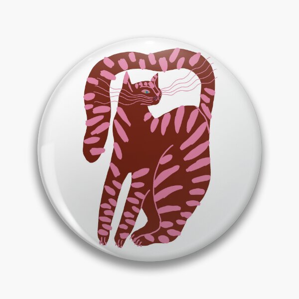 Item preview, Dark pink tiger designed and sold by apple peel.