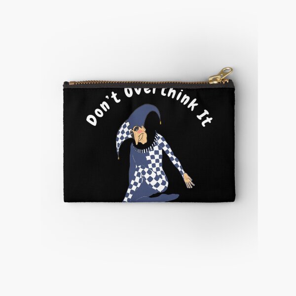 Item preview, Don’t overthink it |  anxious tshirt | self deprecating Tshirt | sarcastic Tshirt | humour tshirt |  humor tshirt | mental tshirt | Gogot-Shirts designed and sold by Henk GoGo T-Shirts ⭐️⭐️⭐️⭐️⭐️.