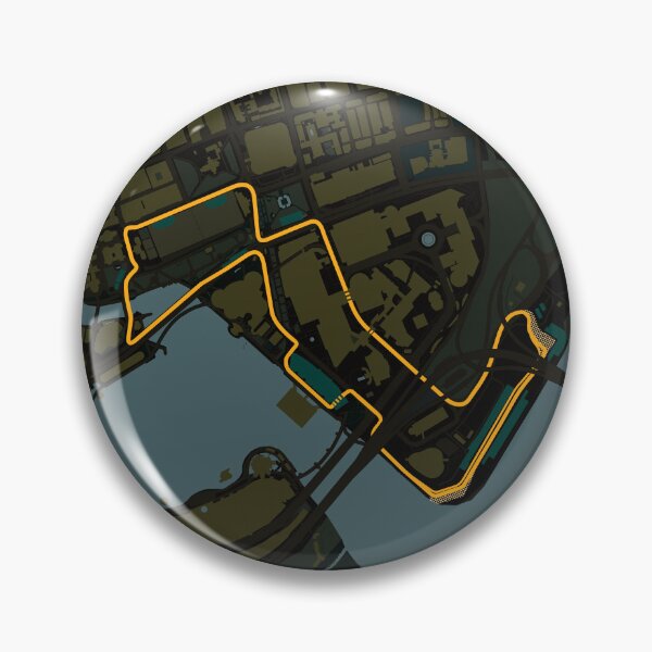 Item preview, Marina Bay, Singapore | Formula 1 Poster | Track Map designed and sold by MoshoboMakes.