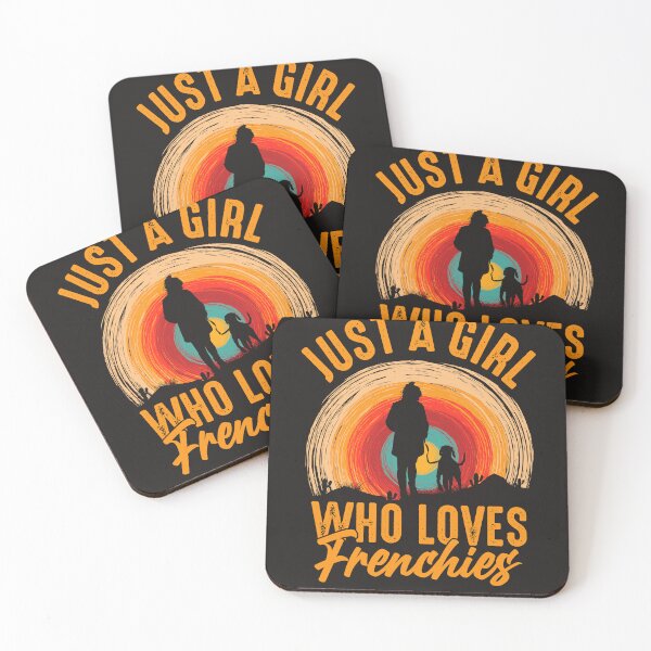 Item preview, Just A Girl Who Loves Frenchies designed and sold by RED FIR.