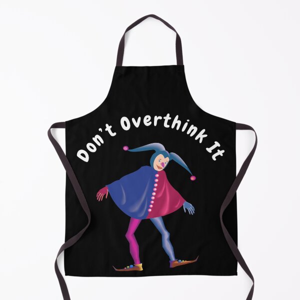 Item preview, Don’t overthink it | anxious tshirt | self deprecating Tshirt | sarcastic Tshirt | humour tshirt | humor tshirt | mental tshirt | Gogot-Shirts designed and sold by Henk GoGo T-Shirts ⭐️⭐️⭐️⭐️⭐️.