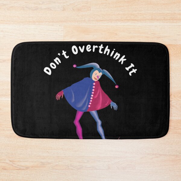 Item preview, Don’t overthink it |  anxious tshirt | self deprecating Tshirt | sarcastic Tshirt | humour tshirt |  humor tshirt | mental tshirt | Gogot-Shirts designed and sold by Henk GoGo T-Shirts ⭐️⭐️⭐️⭐️⭐️.