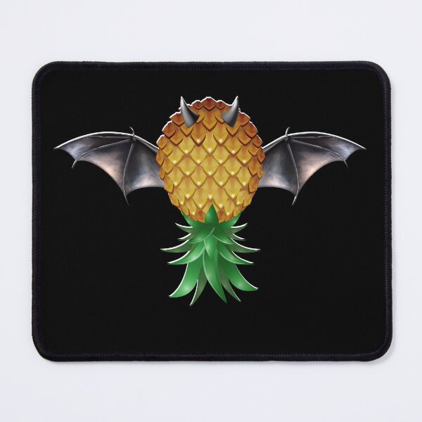 Item preview, Swinger Upside Down Pineapple Big Bat Black Wings designed and sold by LemoBoy.