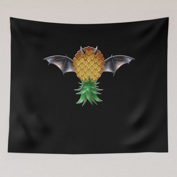 Item preview, Swinger Upside Down Pineapple Big Bat Black Wings designed and sold by LemoBoy.