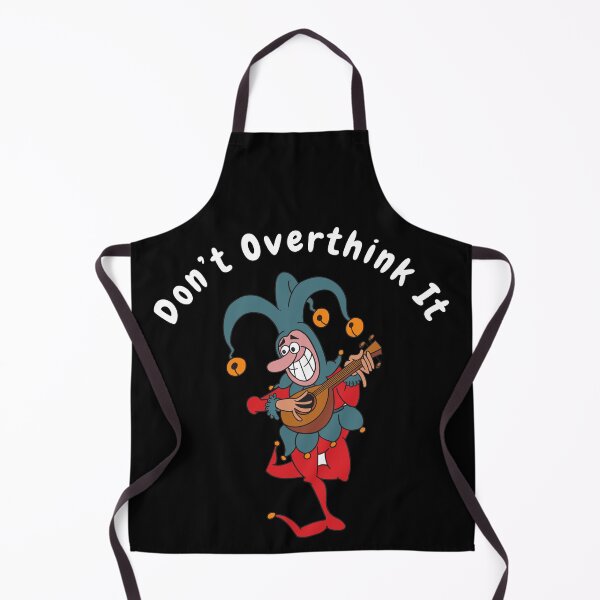 Item preview, Don’t overthink it | anxious tshirt | self deprecating Tshirt | sarcastic Tshirt | humour tshirt | humor tshirt | mental tshirt | Gogot-Shirts designed and sold by Henk GoGo T-Shirts ⭐️⭐️⭐️⭐️⭐️.