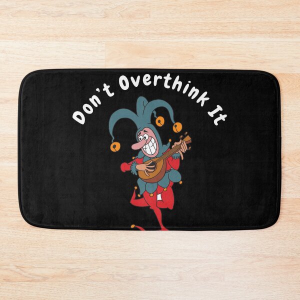Item preview, Don’t overthink it |  anxious tshirt | self deprecating Tshirt | sarcastic Tshirt | humour tshirt |  humor tshirt | mental tshirt | Gogot-Shirts designed and sold by Henk GoGo T-Shirts ⭐️⭐️⭐️⭐️⭐️.