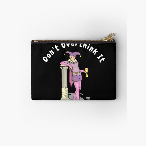 Item preview, Don’t overthink it |  anxious tshirt | self deprecating Tshirt | sarcastic Tshirt | humour tshirt |  humor tshirt | mental tshirt | Gogot-Shirts designed and sold by Henk GoGo T-Shirts ⭐️⭐️⭐️⭐️⭐️.