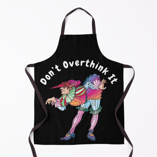 Item preview, Don’t overthink it | anxious tshirt | self deprecating Tshirt | sarcastic Tshirt | humour tshirt | humor tshirt | mental tshirt | Gogot-Shirts designed and sold by Henk GoGo T-Shirts ⭐️⭐️⭐️⭐️⭐️.