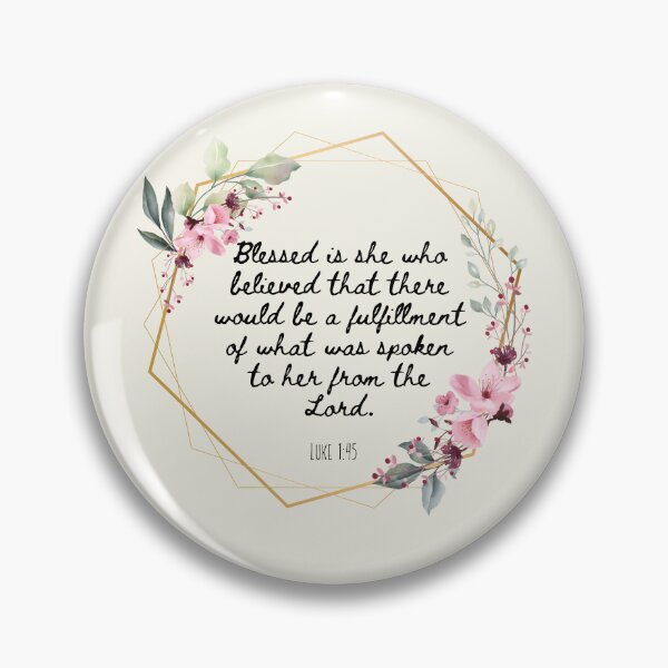 Item preview, Blessed is She designed and sold by GracefulThreads.