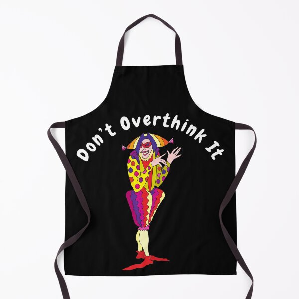 Item preview, Don’t overthink it | anxious tshirt | self deprecating Tshirt | sarcastic Tshirt | humour tshirt | humor tshirt | mental tshirt | Gogot-Shirts designed and sold by Henk GoGo T-Shirts ⭐️⭐️⭐️⭐️⭐️.