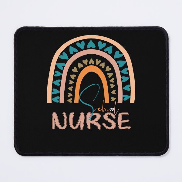 Item preview, Cute Rainbow Leopard Print School Nurse Back To School designed and sold by MarvSeel.