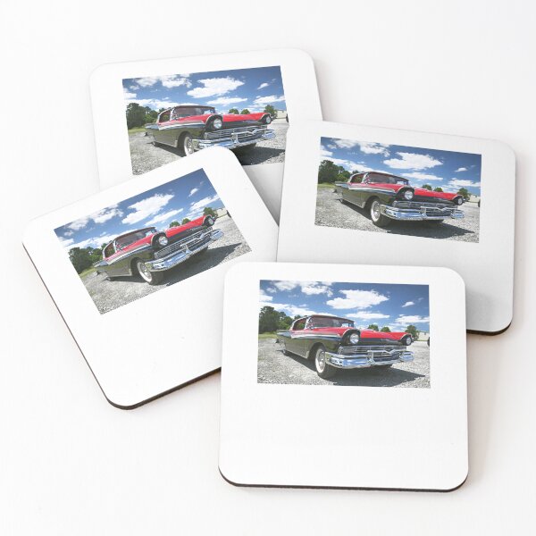 Item preview, 1957 Ford Fairlane 500 Skyliner 11 - Men's Best Vintage Tee Kids Youth Handmade  designed and sold by Lindsayunique.