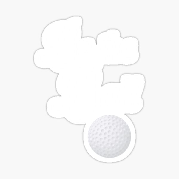 "Caddyshack Quote Be The Ball " Sticker for Sale by RosieTees Redbubble