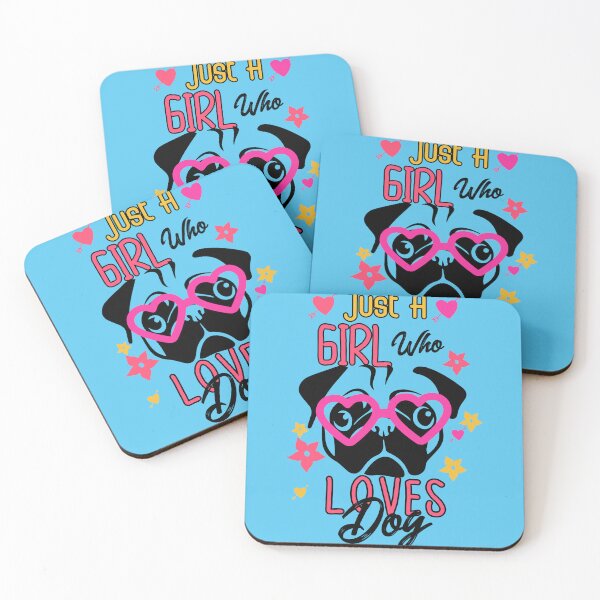 Item preview, Just A Girl Who Loves Dog designed and sold by RED FIR.