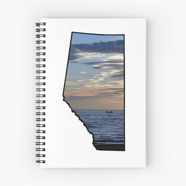 Item preview, Province of Alberta Slave Lake Sunset designed and sold by BackgroundPixel.