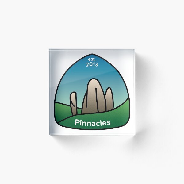 Pinnacles National Park Acrylic Block