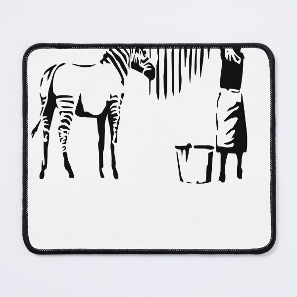 Item preview, Banksy Zebra designed and sold by HAIRCENTRAL0909.