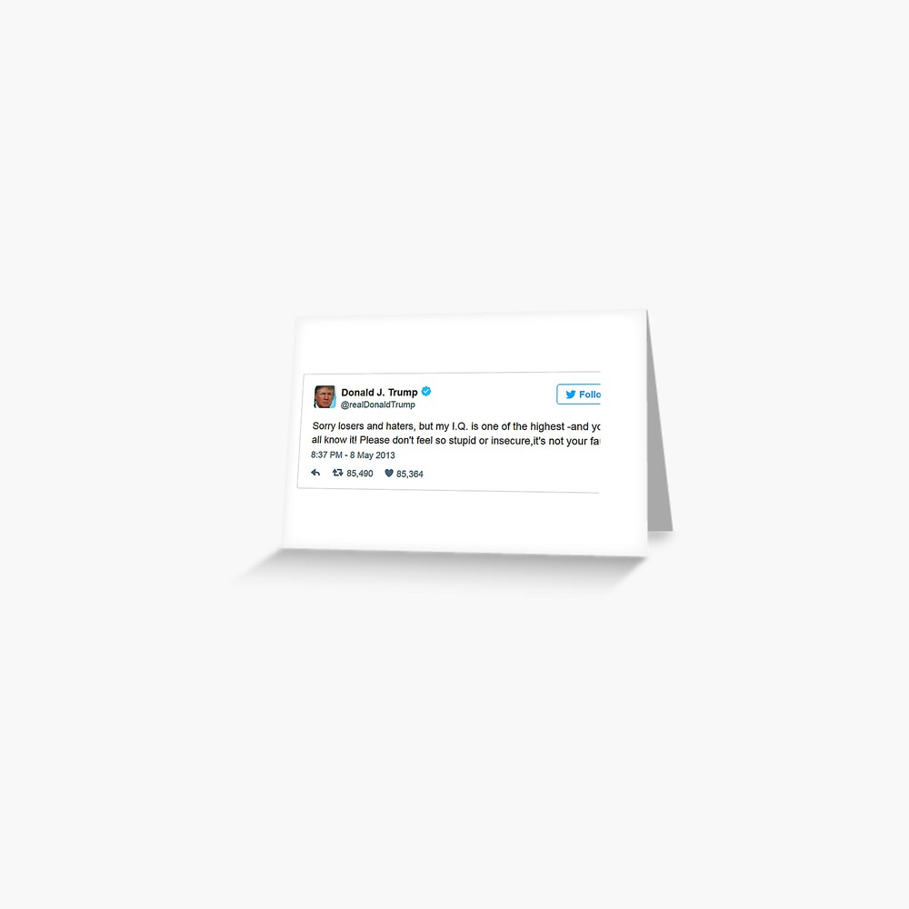 Item preview, Greeting Card designed and sold by StickersOfTrump.