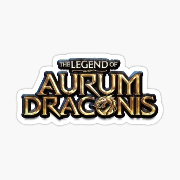 The Legend of Aurum Draconis  Sticker