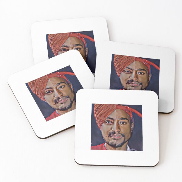 Item preview, Sidhu Moose Wala face designed and sold by KirstixCo.