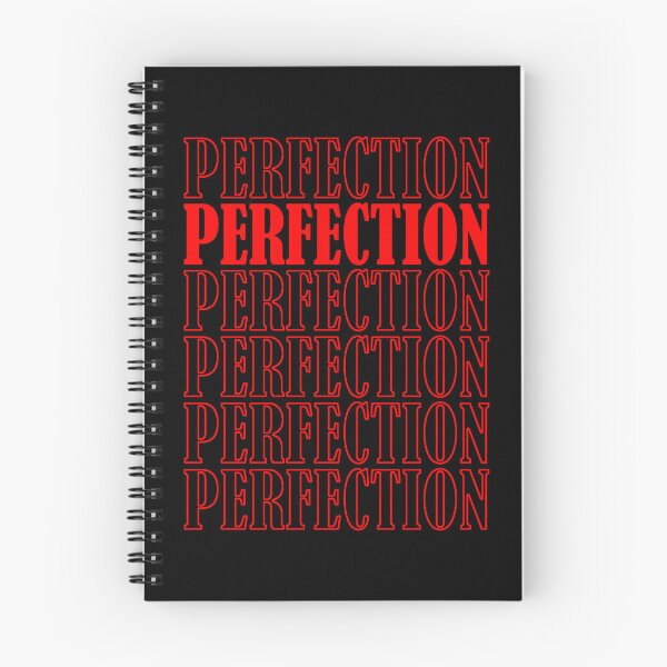 Item preview, Perfection, Positive, Inspirational, Motivational, Minimalist, Typography, Repeated Text, Aesthetic designed and sold by DULCE76.